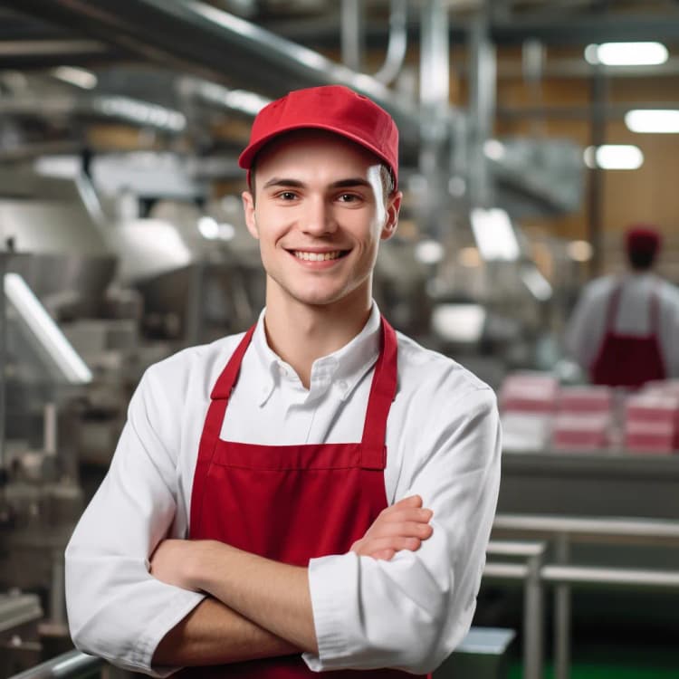 Робота на виробничій лінії тротуарної плитки