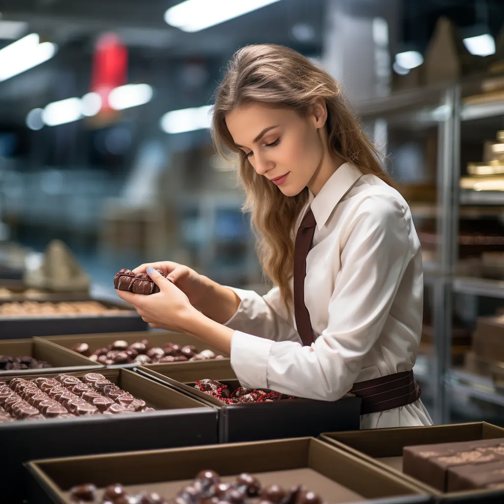 Пакування шоколадних виробів
